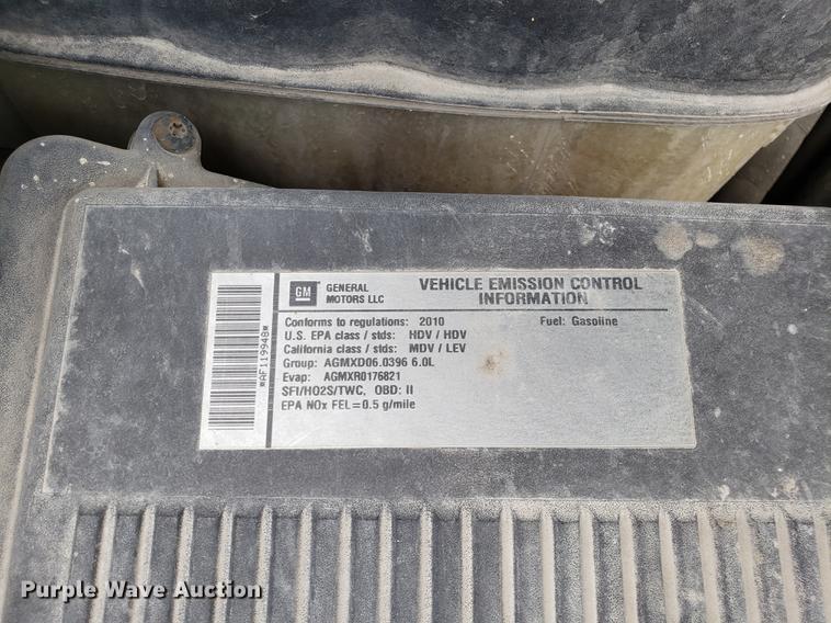 image for item DD4068 2010 Chevrolet Silverado 2500HD Crew Cab pickup truck