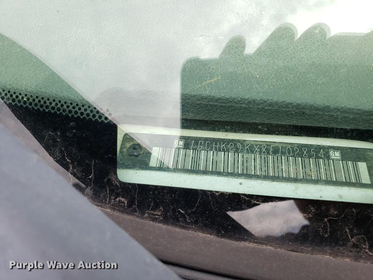 image for item DD4069 2008 Chevrolet Silverado 2500HD Ext. Cab flatbed pickup truck