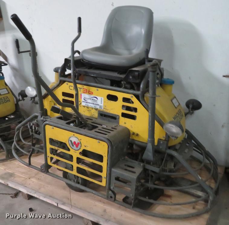 image for item DD6932 Wacker Neuson CRT36 trowel
