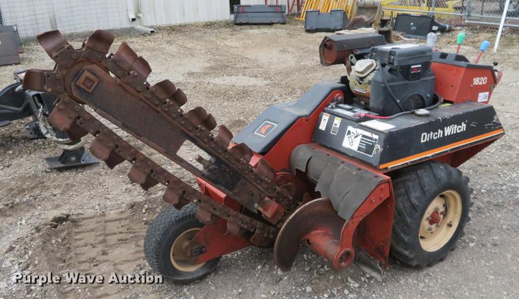 image for item DD6935 Ditch Witch 1820 trencher