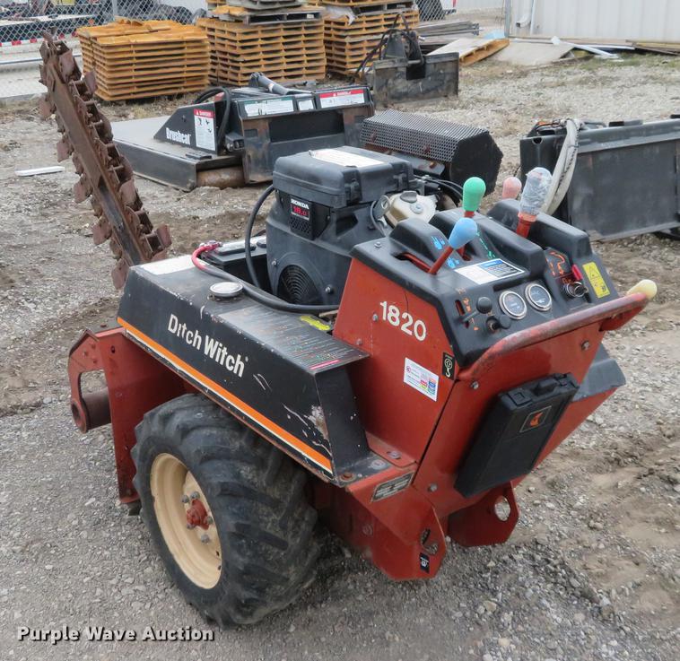 image for item DD6935 Ditch Witch 1820 trencher