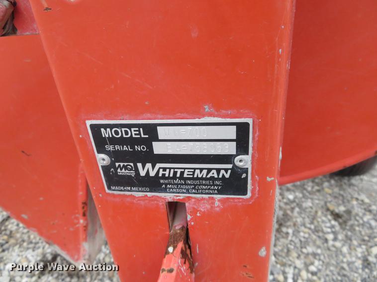 image for item DD6938 Whiteman WM700 concrete mixer