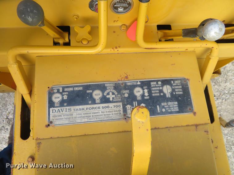 image for item DD6940 Case Davis TF700 trencher