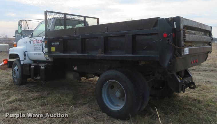 image for item DD6942 1993 Chevrolet Kodiak C6500 dump truck