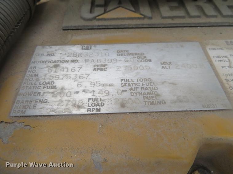 image for item DD6942 1993 Chevrolet Kodiak C6500 dump truck