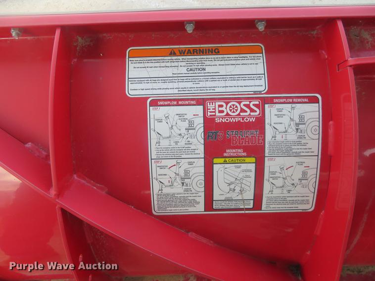 image for item DD6943 The Boss snow plow
