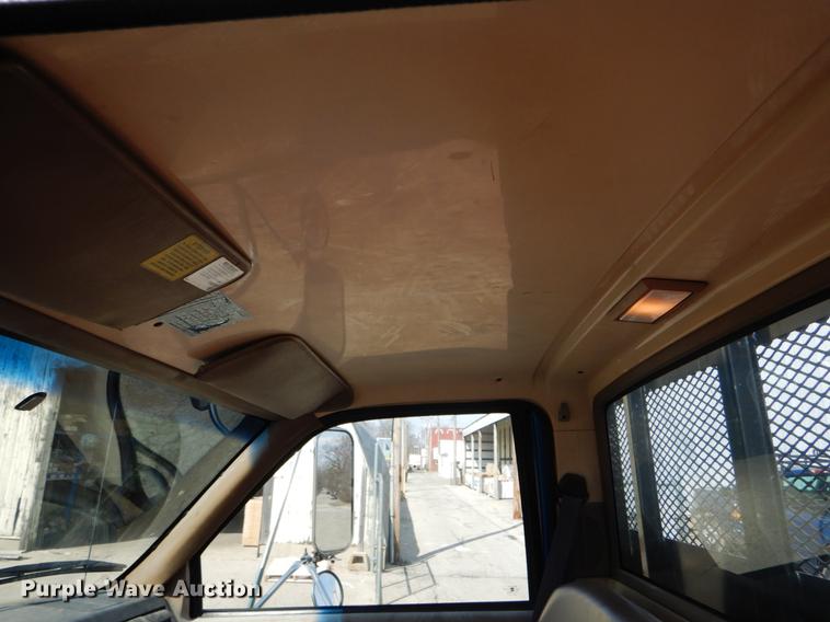 image for item DE6065 1996 Chevrolet Kodiak C5500 flat dump bed truck