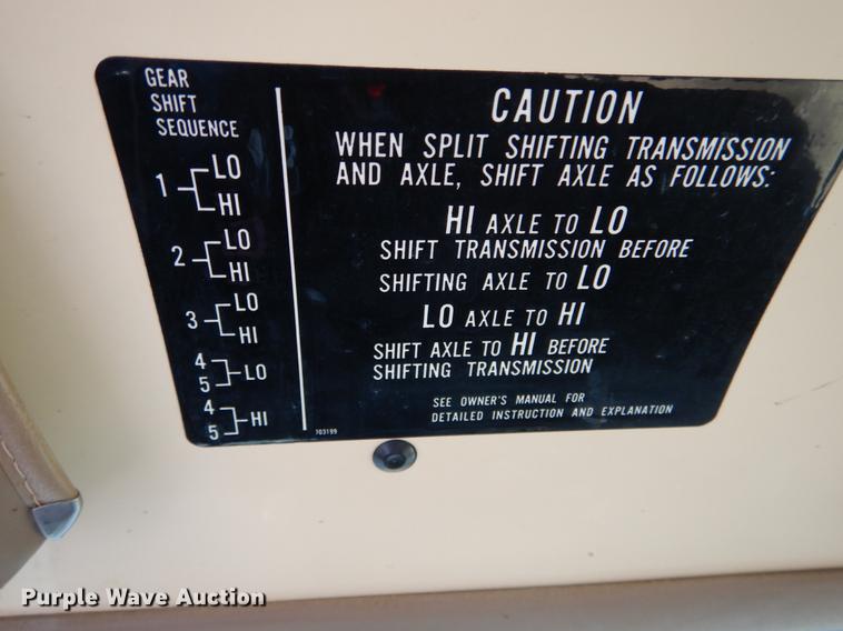 image for item DE6065 1996 Chevrolet Kodiak C5500 flat dump bed truck