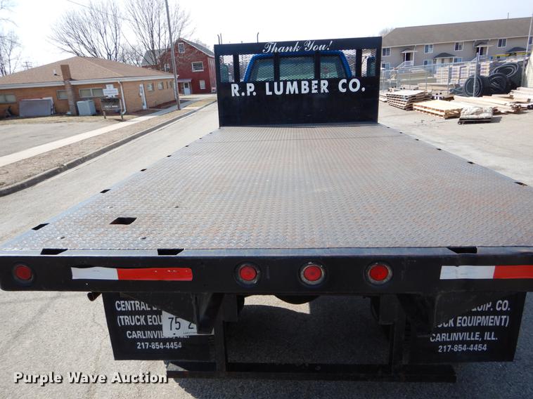 image for item DE6065 1996 Chevrolet Kodiak C5500 flat dump bed truck