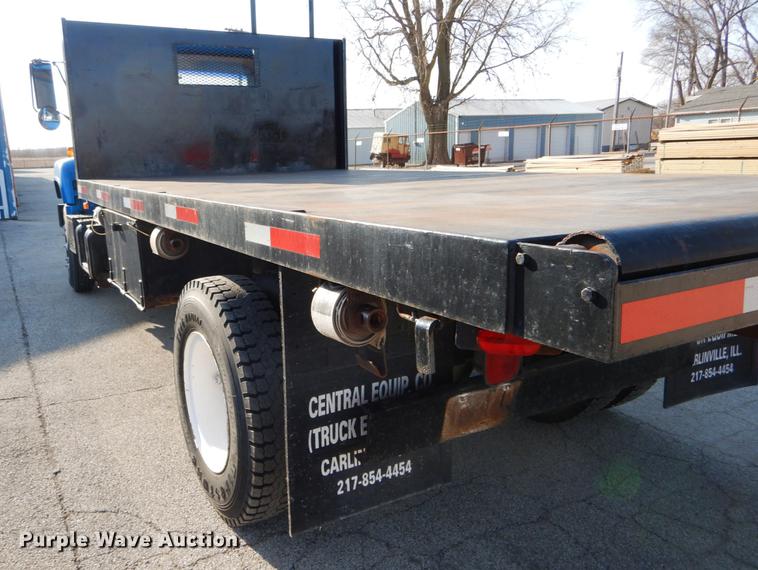 image for item DE6066 1994 GMC TopKick C5500 dump flatbed truck