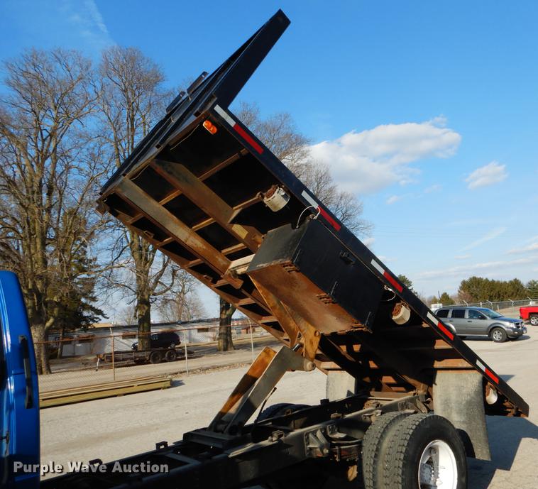 image for item DE6066 1994 GMC TopKick C5500 dump flatbed truck