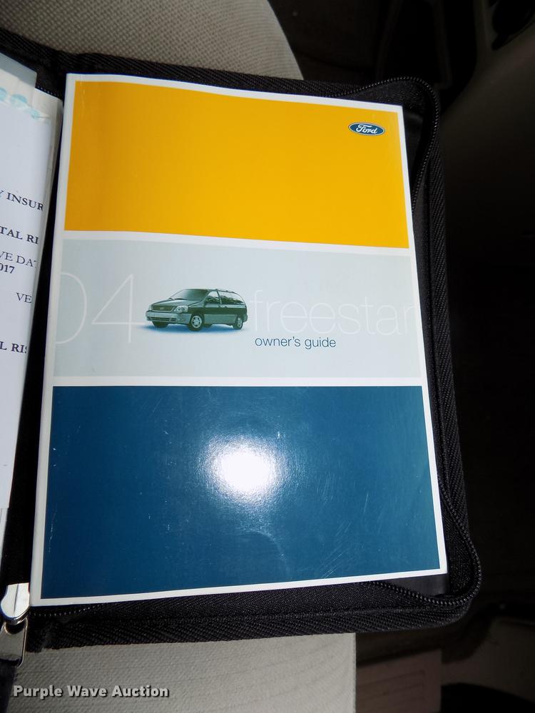 image for item DE7635 2004 Ford Freestar van