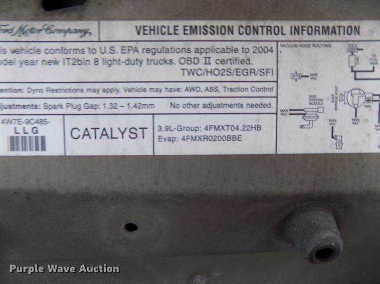 image for item DE7635 2004 Ford Freestar van