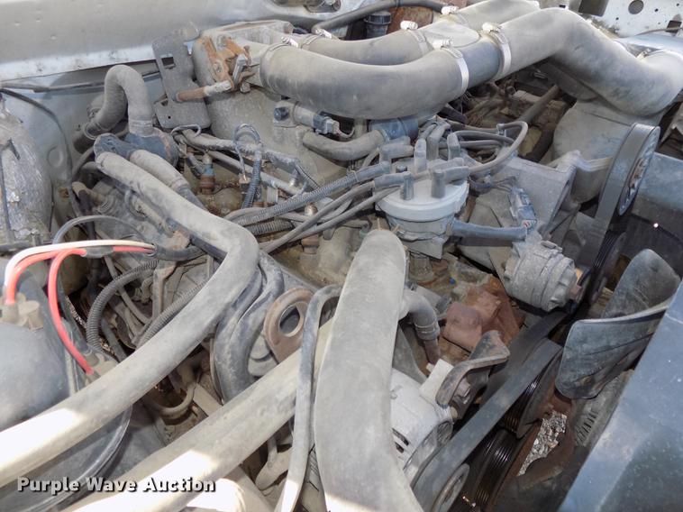 image for item DE7645 1997 Ford F350 XL dump bed pickup truck