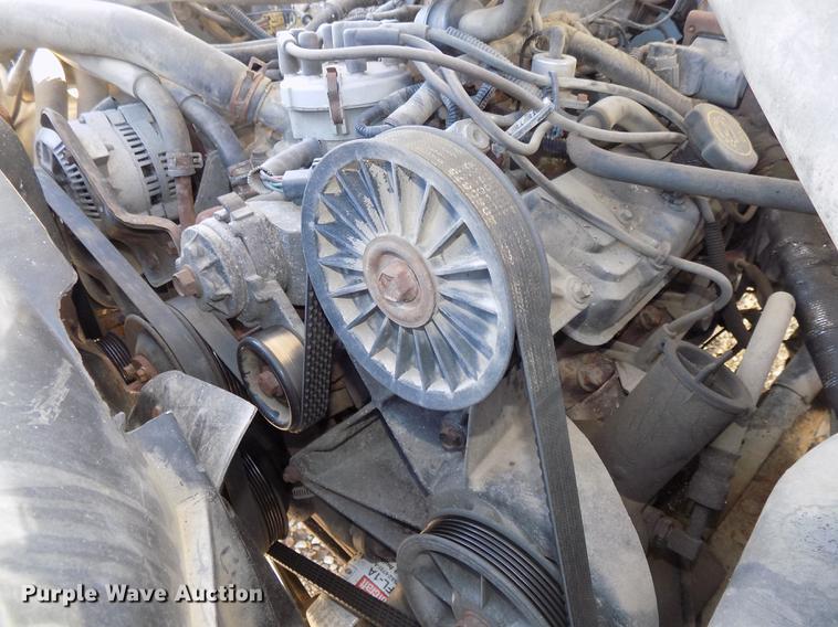 image for item DE7645 1997 Ford F350 XL dump bed pickup truck