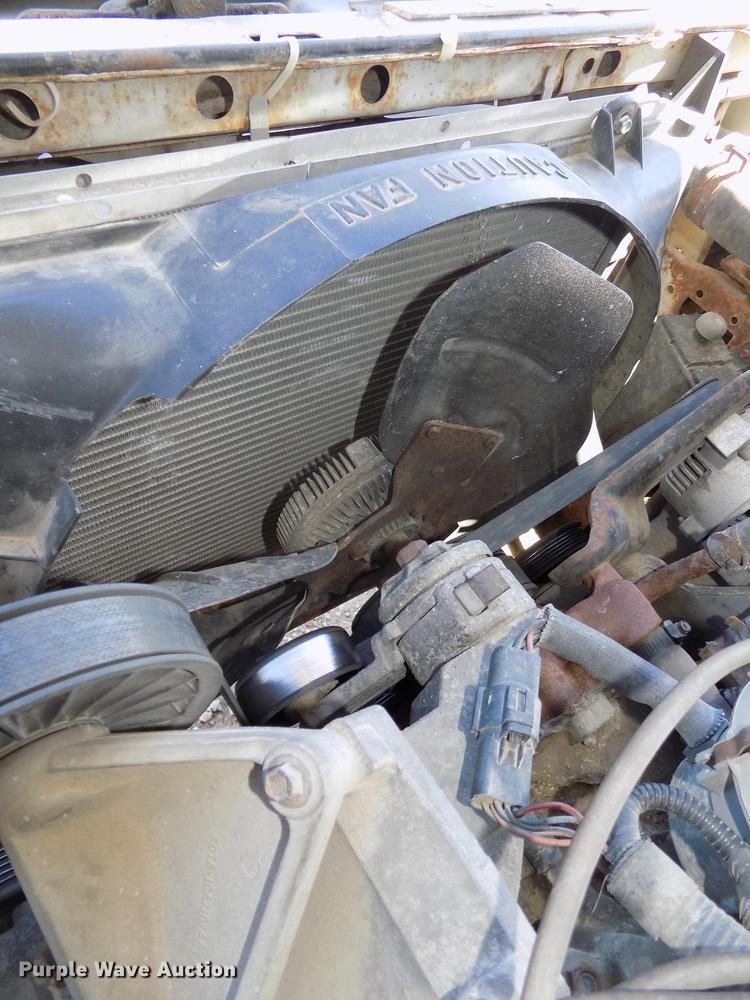 image for item DE7645 1997 Ford F350 XL dump bed pickup truck