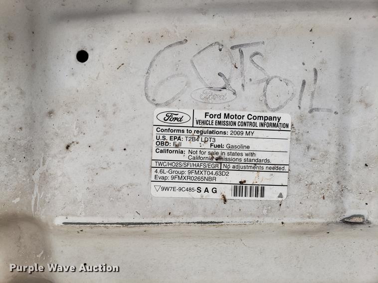 image for item DF3382 2009 Ford F150 SuperCab pickup truck