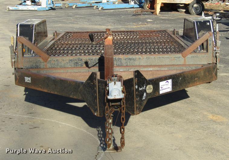 image for item DF7874 1998 Felling tilt deck equipment trailer