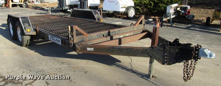 image for item DF7874 1998 Felling tilt deck equipment trailer