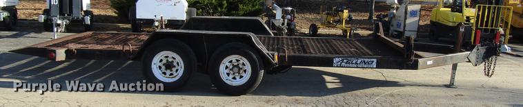 image for item DF7874 1998 Felling tilt deck equipment trailer