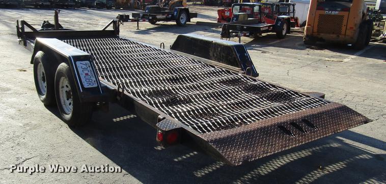 image for item DF7874 1998 Felling tilt deck equipment trailer
