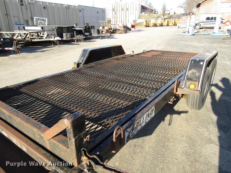 image for item DF7874 1998 Felling tilt deck equipment trailer