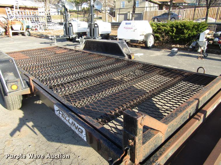 image for item DF7874 1998 Felling tilt deck equipment trailer