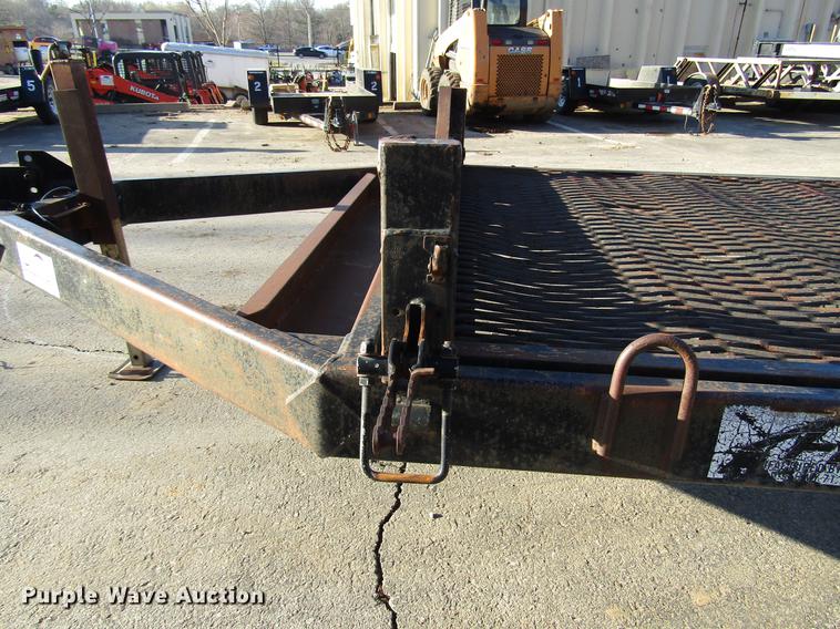 image for item DF7874 1998 Felling tilt deck equipment trailer