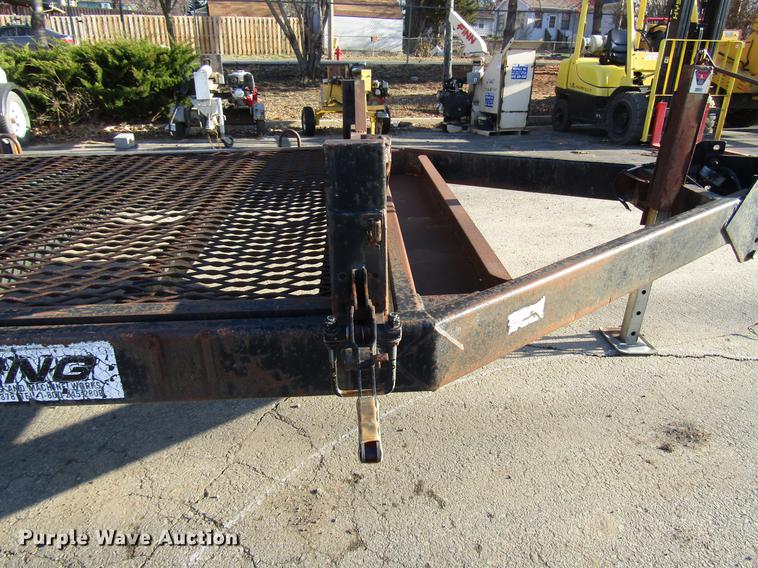 image for item DF7874 1998 Felling tilt deck equipment trailer