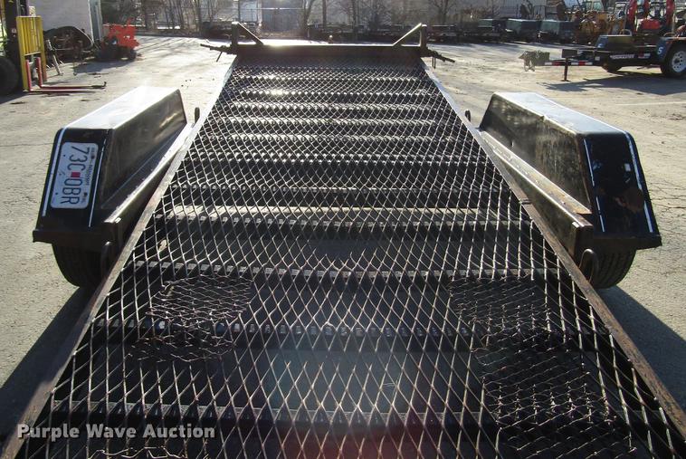 image for item DF7874 1998 Felling tilt deck equipment trailer