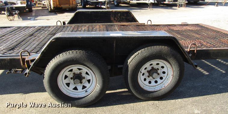 image for item DF7874 1998 Felling tilt deck equipment trailer