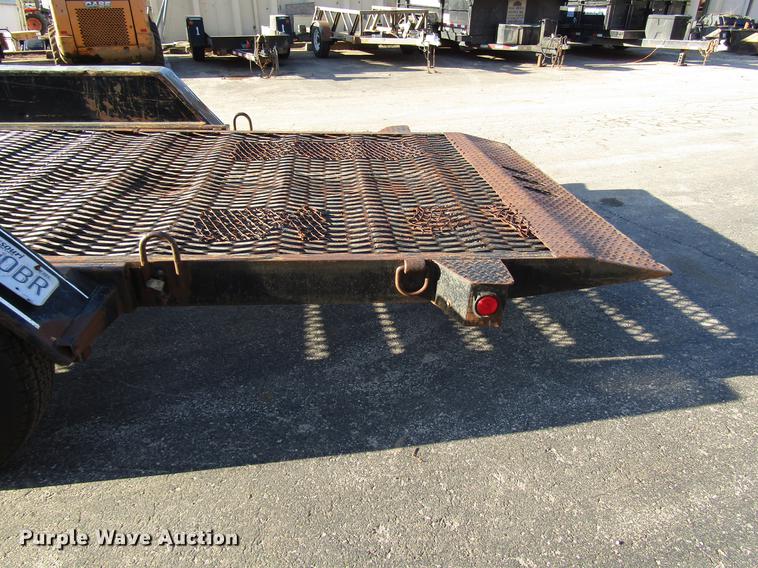 image for item DF7874 1998 Felling tilt deck equipment trailer