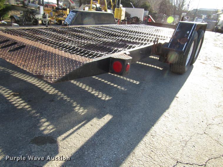 image for item DF7874 1998 Felling tilt deck equipment trailer