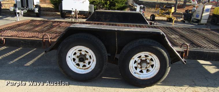 image for item DF7874 1998 Felling tilt deck equipment trailer