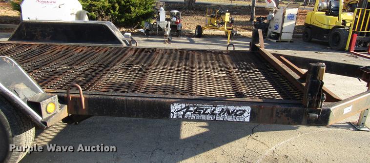 image for item DF7874 1998 Felling tilt deck equipment trailer