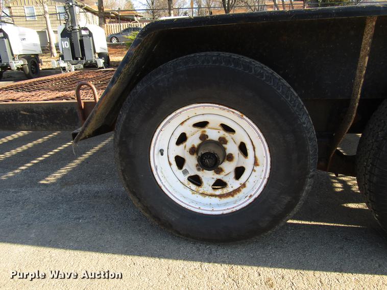 image for item DF7874 1998 Felling tilt deck equipment trailer