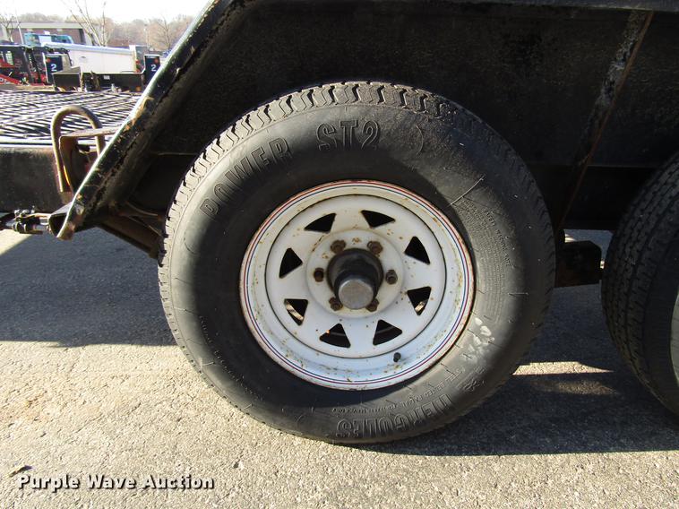 image for item DF7874 1998 Felling tilt deck equipment trailer