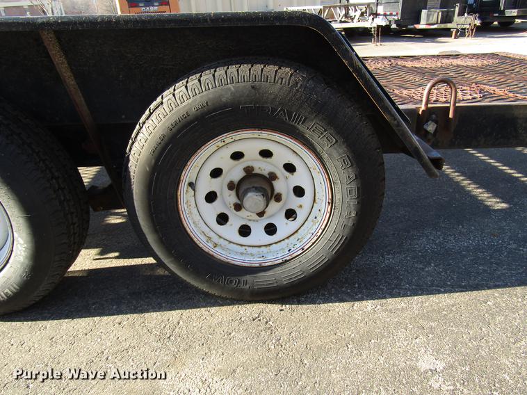 image for item DF7874 1998 Felling tilt deck equipment trailer