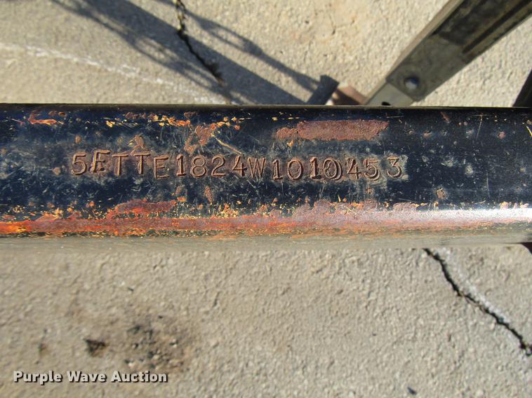 image for item DF7874 1998 Felling tilt deck equipment trailer