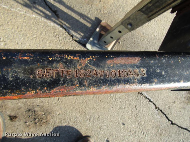 image for item DF7874 1998 Felling tilt deck equipment trailer