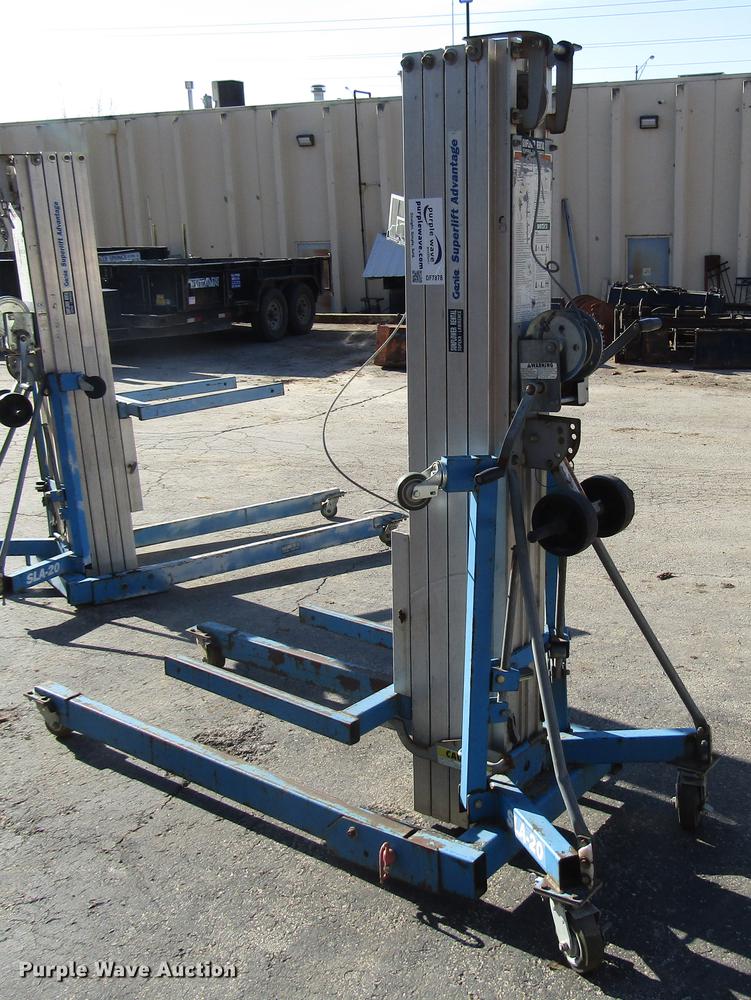 image for item DF7877 (4) Genie SLA-20 vertical lifts