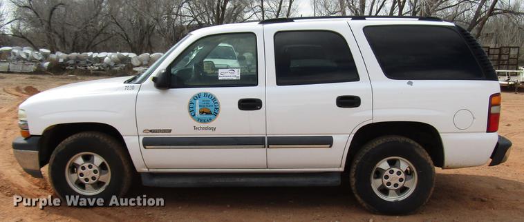 image for item DF7904 2003 Chevrolet Tahoe SUV