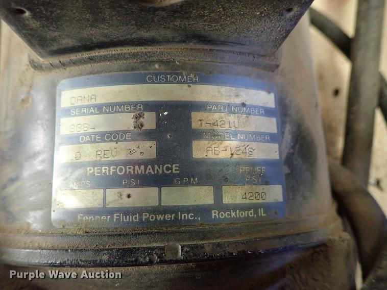 image for item DF8789 Weatherhead T420 hydraulic hose crimper