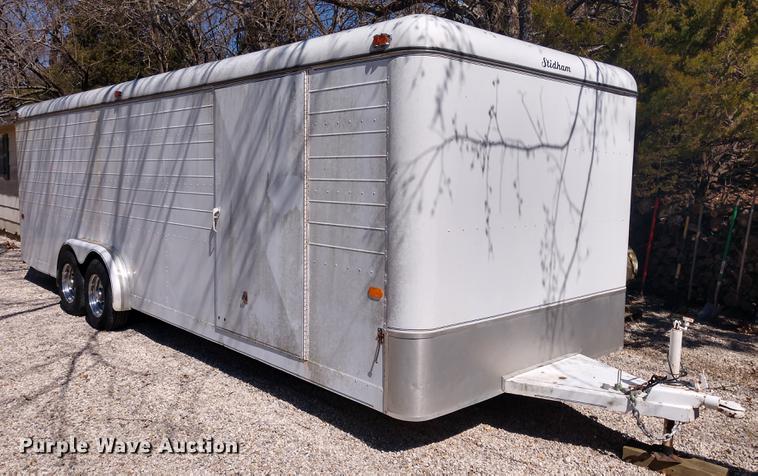 image for item DF9895 1997 Stidham enclosed cargo trailer