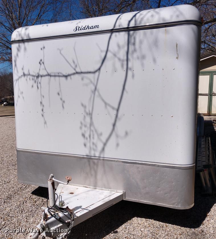 image for item DF9895 1997 Stidham enclosed cargo trailer