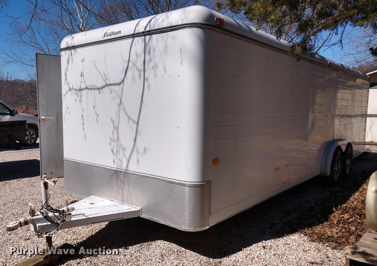 image for item DF9895 1997 Stidham enclosed cargo trailer