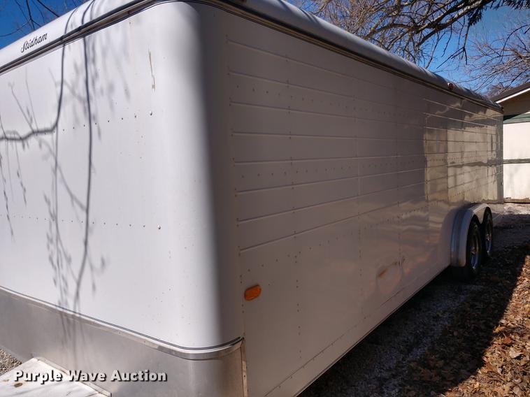 image for item DF9895 1997 Stidham enclosed cargo trailer