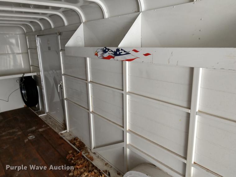 image for item DF9895 1997 Stidham enclosed cargo trailer