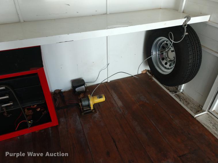 image for item DF9895 1997 Stidham enclosed cargo trailer