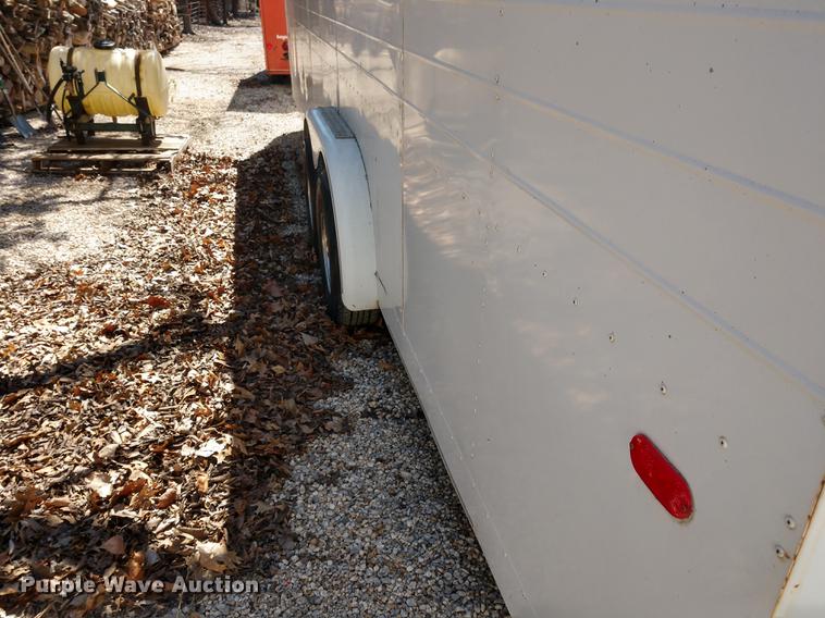 image for item DF9895 1997 Stidham enclosed cargo trailer